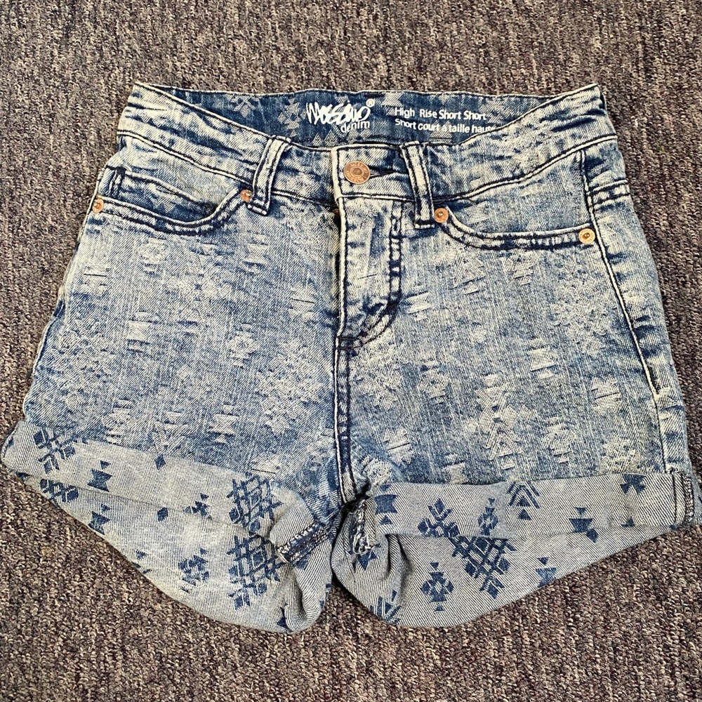 Mossimo Size 0/25 High Rise Short Shorts